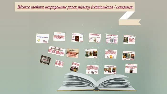 Wzorce osobowe w literaturze średniowiecznej – idealne modele postaw