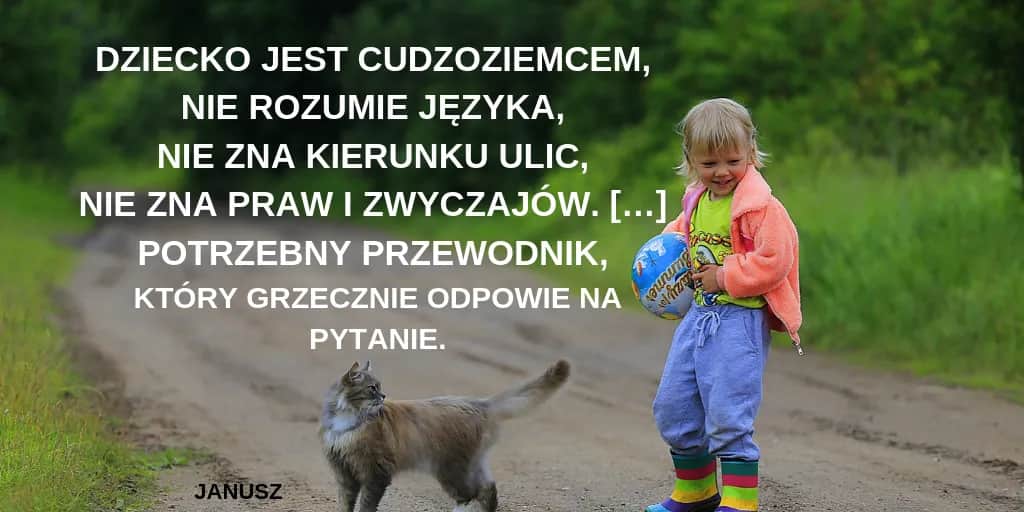 Jak kochać dziecko według Korczaka – mądre cytaty i zasady wychowania